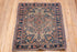 Antique Tabriz Area Rug (1' x 2')